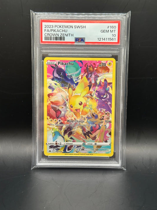 Pikachu (PSA 10 CZ 160)