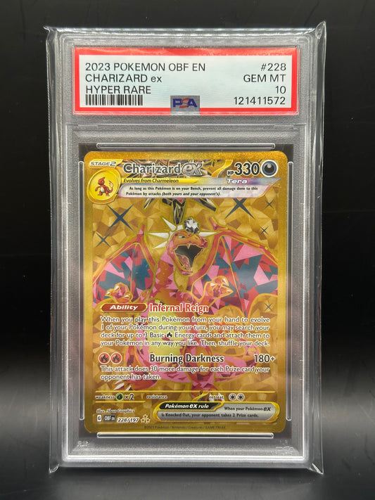 Charizard Ex PSA 10 (OF 228)