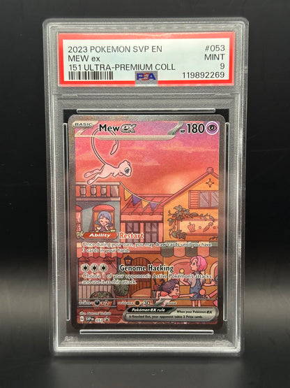 Mew ex 052 Promo PSA 9
