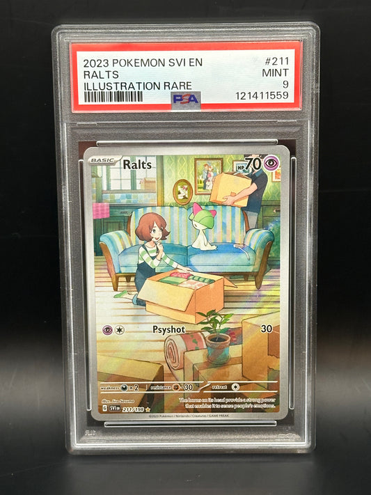 Ralts 211 PSA 9