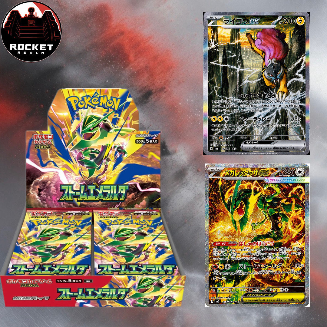 Storm Emeralda - Pokemon Japanese Box (Sealed)