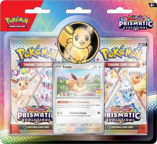 Prismatic Evolutions: Two Pack Blister